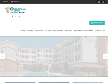 Tablet Screenshot of episkopianahotel.com